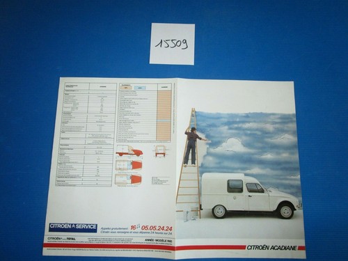 15509 citroen acadiane - n°15509, :