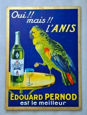 RARE carton publicitaire Anis