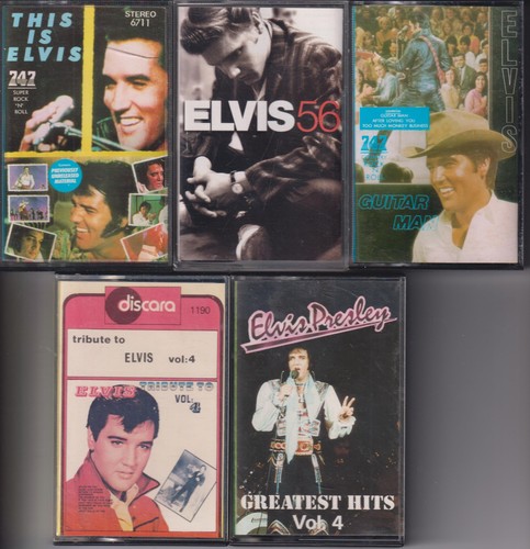 Elvis presley lot 5 - ,