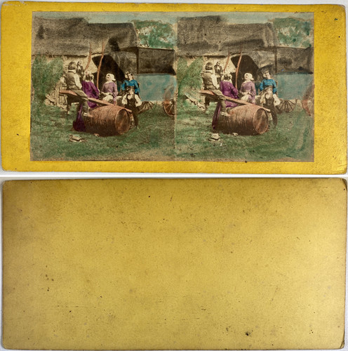 Enfants sur une - , bascule