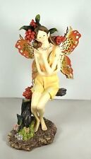 grande fée avec ailes en métal,figurine, héroïc,légende,fantasy, fleurs GT-9/01