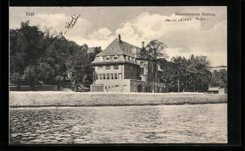 Carte postale kiel résidence - carte,