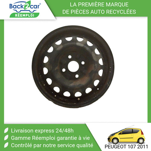 Jante tole peugeot 107 - peugeot,