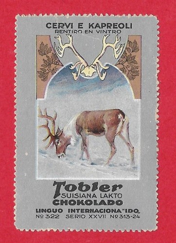 Poster stamp tobler 322 - poster,