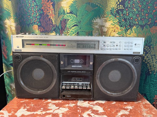Sharp 9595 portable radio - gf-9595,