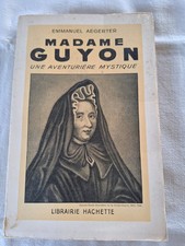 EMMANUEL AEGERTER, MADAME GUYON, HACHETTE, 1941