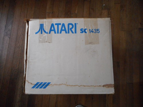 Rare carton boite vide atari - boite,