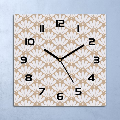Horloge murale design verre - murale,