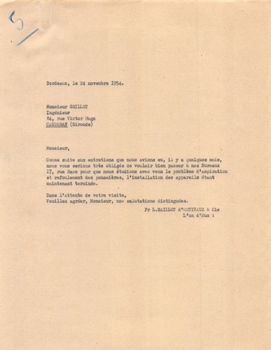 1954 baillot estivaux - l, d