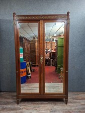 Armoire glace acajou et - à,