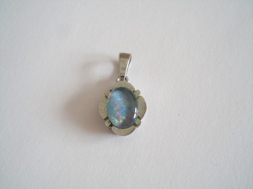 Pendentif argent 835 avec - en,