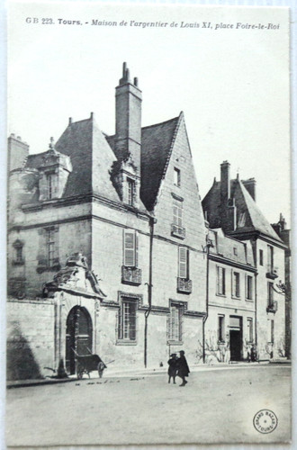 Tours cpa maison de - tours,