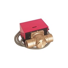 Vanne Directionnelle Motorisée 2 Voies SOMATHERM 20/27 avec Contact Fin de Cour