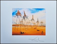SALVADOR DALI * Éléphants *