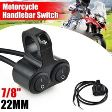 Interrupteur d'??clairage pour toute moto 7/8 pouces double guidon moto marche-a