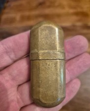 Briquet militaire ancien laiton Brass N°5 vintage armée WW2