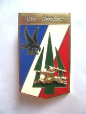INSIGNE DES TROUPES AEROPORTEES EM BMN-NORD  OPEX TRIDENT Y. DELSART