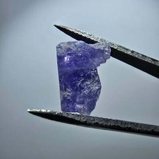 Cristal de Tanzanite rare brut, bleu Tanzanie 12*9*5mm