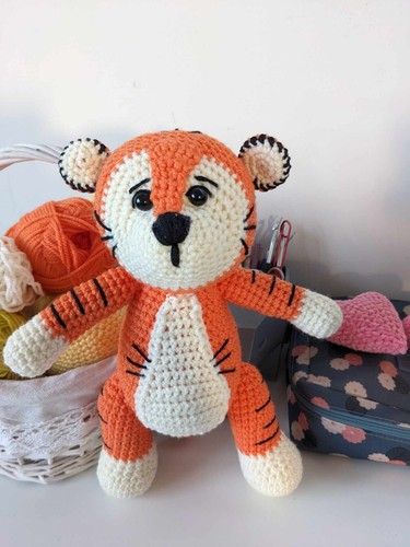 Tigre doudou peluche fait - tigre,,