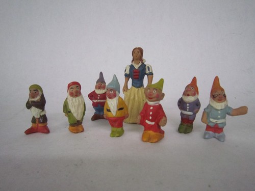 Lot santons blanche neige - 8,