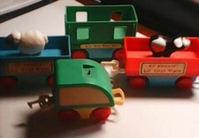 Train Toy State musical 10 pièces  + 2 figurines -  piles fournies