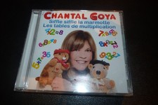 CD "CHANTAL GOYA : SIFFLE SIFFLE LA MARMOTTE / LES TABLES DE MULTIPLICATION"