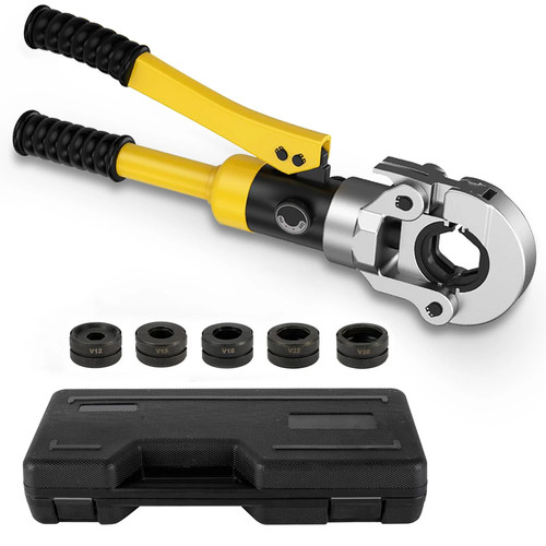 Hydraulic pipe crimping - crimping, tool