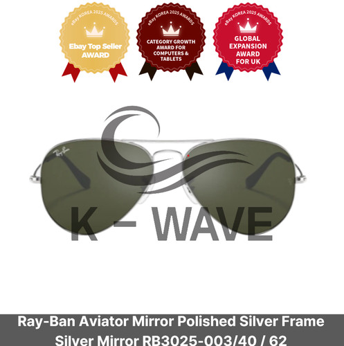 Miroir aviateur ray ban cadre - ray-ban,