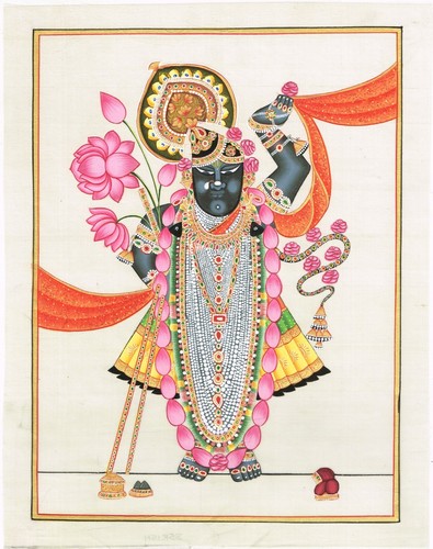 Lord shrinath peinture main - shrinath,
