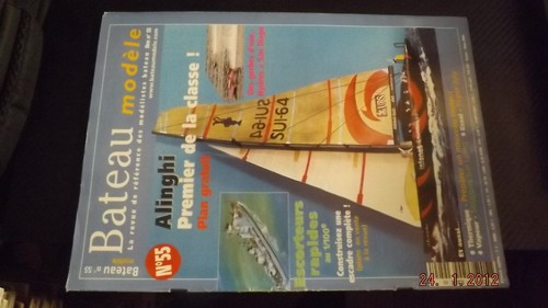 Revue bateau modele 55 - revue,
