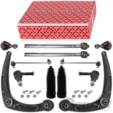 Febi Wishbone Ensemble 12 Pièces Avant Convient pour Peugeot 307 cc Sw Ab Orga