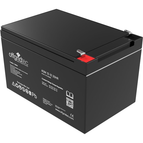 Batterie solaire 12ah - batterie,