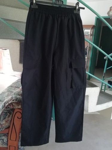 Pantalon noir taille - 36, sans