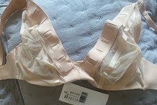 Soutien Gorge Rose Nude Bonnets Montants Effet Fine Resille CHANTAL THOMASS 85C