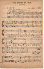 PARTITION ET CHANSON ANCIENNE