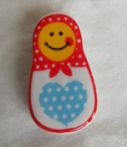 Feve poupée russe smile - -,