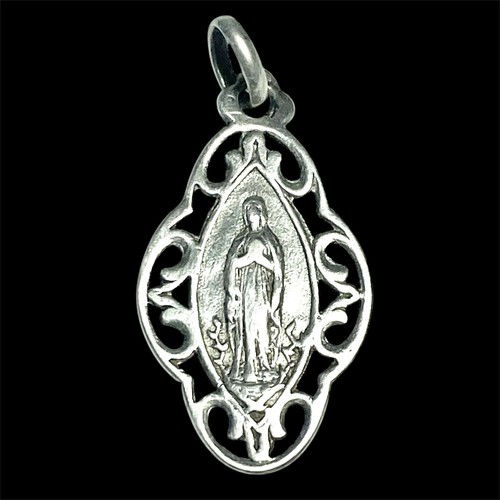 Superbe médaille vierge - de, la
