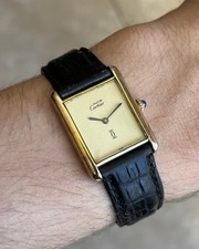 Montre cartier tank argent - tank,