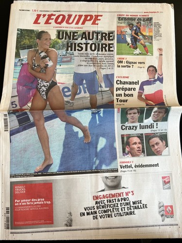 Equipe journal 06 2011 - l'equipe, 27/06/2011