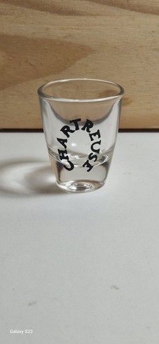 Verre shooter chartreuse - verre,