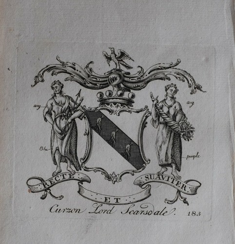 1756 gravure ancienne famille - 1756,