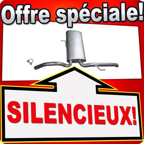 Silencieux arriere pour - silencieux,