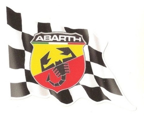 Abarth left flag gauche - abarth,