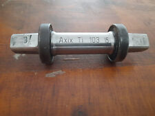 axe titane jeu de pédalier vélo course vintage