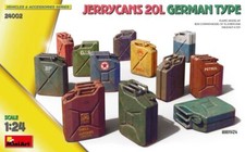 Miniart 24002 - 1/24 Jerrycans