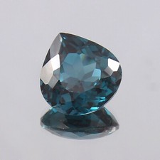 AAA Naturel Indicolite Bleu Vert Tourmaline Pierre Précieuse Taillée 12x12 MM