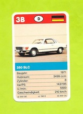 Carte Mercedes Benz - 350 SLC