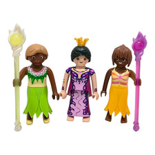 sympa trio  princesse / fée Playmobil ( chateau   ) 2406