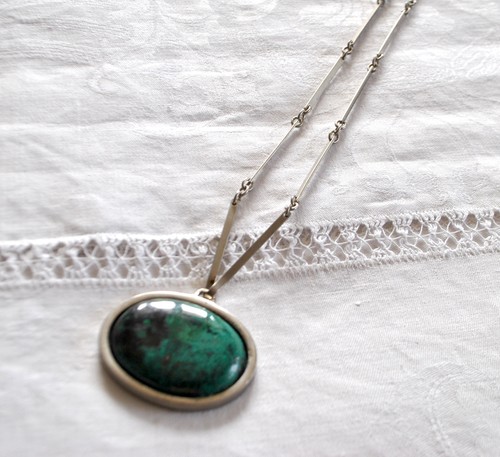 Collier vintage sautoir avec