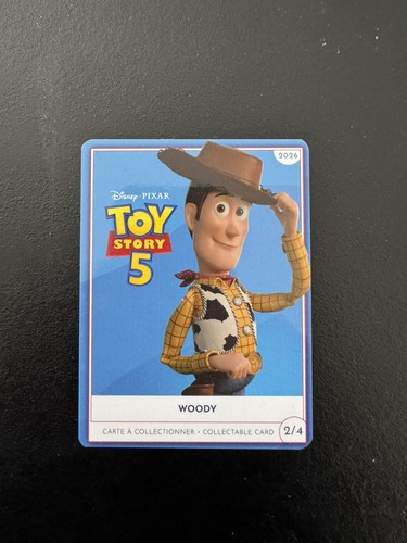 Carte disney woody - carte,